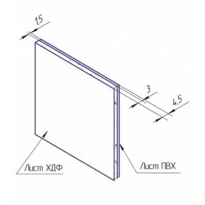 Добор Kapelli Classic 100х5х2070 мм. RAL 7046